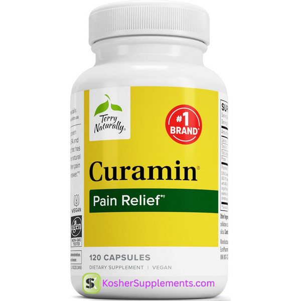 Terry Naturally Curamin Pain Relief 120 Capsules dietary supplement
