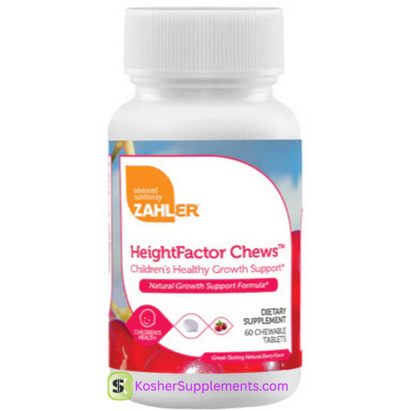 HeightFactor Chews 60 chewable tablets height support supplement