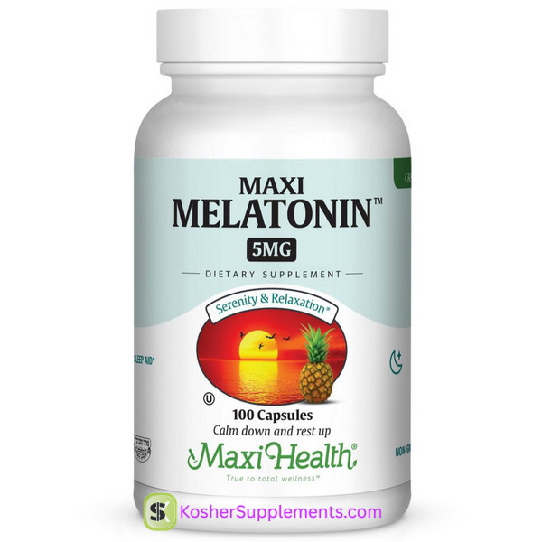 Maxi Melatonin 5 mg 100 capsules