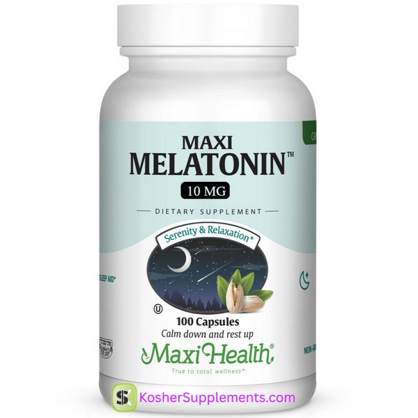 Maxi Melatonin 10 mg 100 capsules