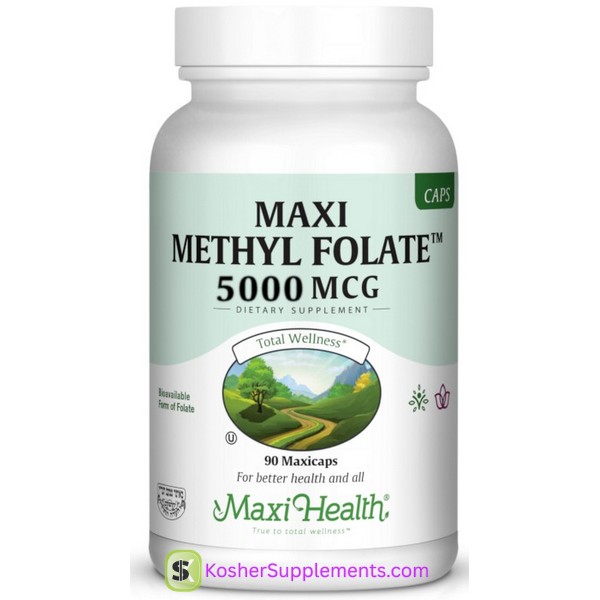 Maxi Methyl Folate 5000 mcg 90 capsules