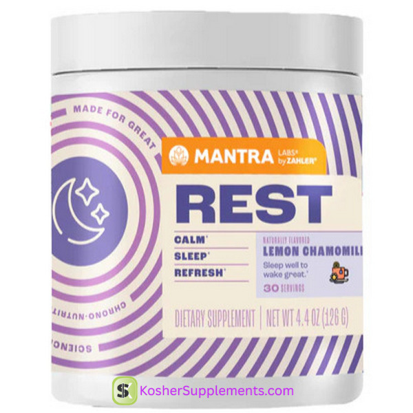Mantra Labs by Zahler Rest 4.4 oz kosher sleep support supplement