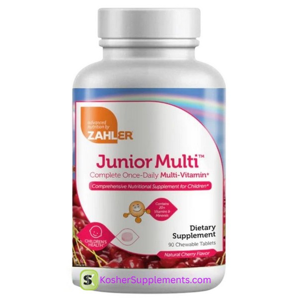 Zahler Junior Multi 90 Chewable Tablets kids multivitamin