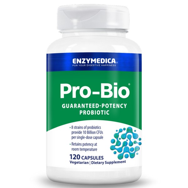 Enzymedica Pro-Bio 120 Capsules Daily Probiotic Supplement