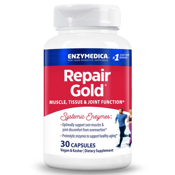 Enzymedica Repair Gold 30 Capsules Systemic Enzyme Supplement