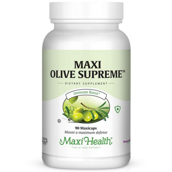 Maxi Health Maxi Olive Supreme 90 Capsules Kosher Herbal Supplement