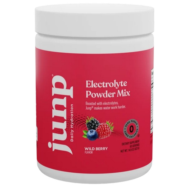 Junp Electrolyte Powder Mix Wild Berry Flavor