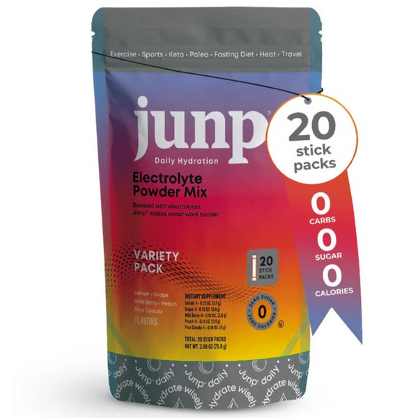 Junp Electrolyte Powder Mix Variety Pack