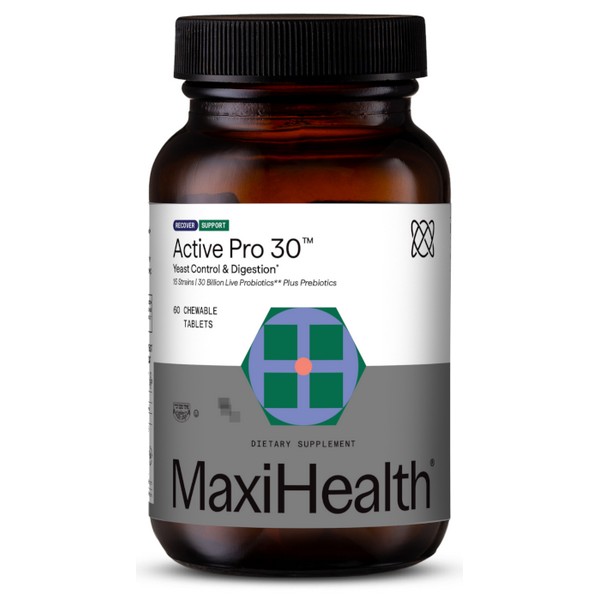 Maxi Health Maxi Active Pro-30 60 chewable probiotic tablets