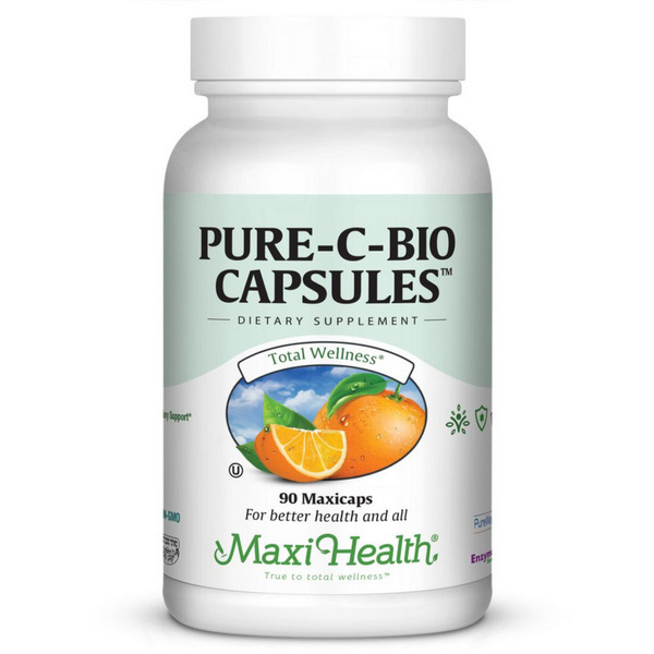Maxi Health Pure C Bio Capsules 90 chlorophyll coated capsules