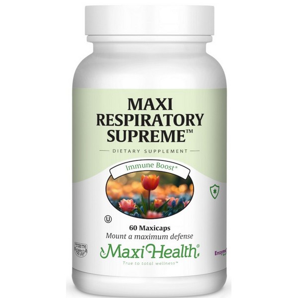 Maxi Health Relax to the Max 120 capsules bottle – large size natural stress relief supplement