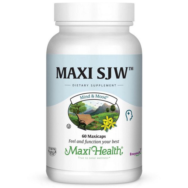 Maxi SJW 60 Capsules St. John's Wort and Spirulina