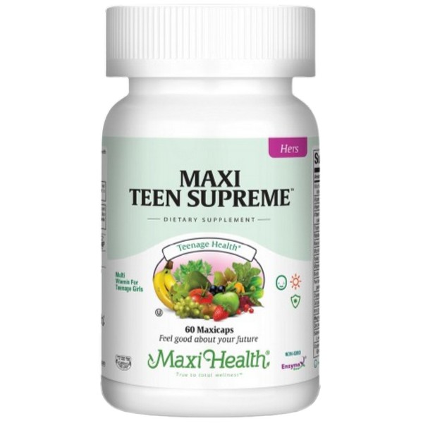 Maxi Health Maxi Teen Supreme Hers 60 Capsules teen multivitamin