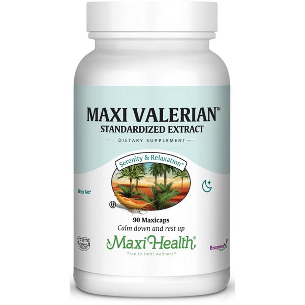 Maxi Health Maxi Valerian Standardized Extract 90 Capsules