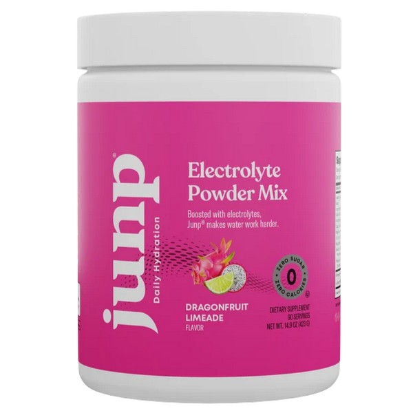 Junp Electrolyte Powder Mix Dragonfruit limeade Flavor