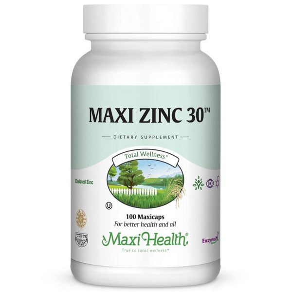 Maxi Zinc 30 mg 100 vegetarian capsules