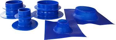 Termite collars for pipe penetrations