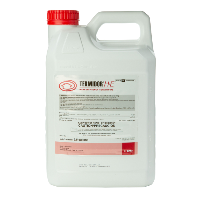 Termidor Chemical Barrier Installation