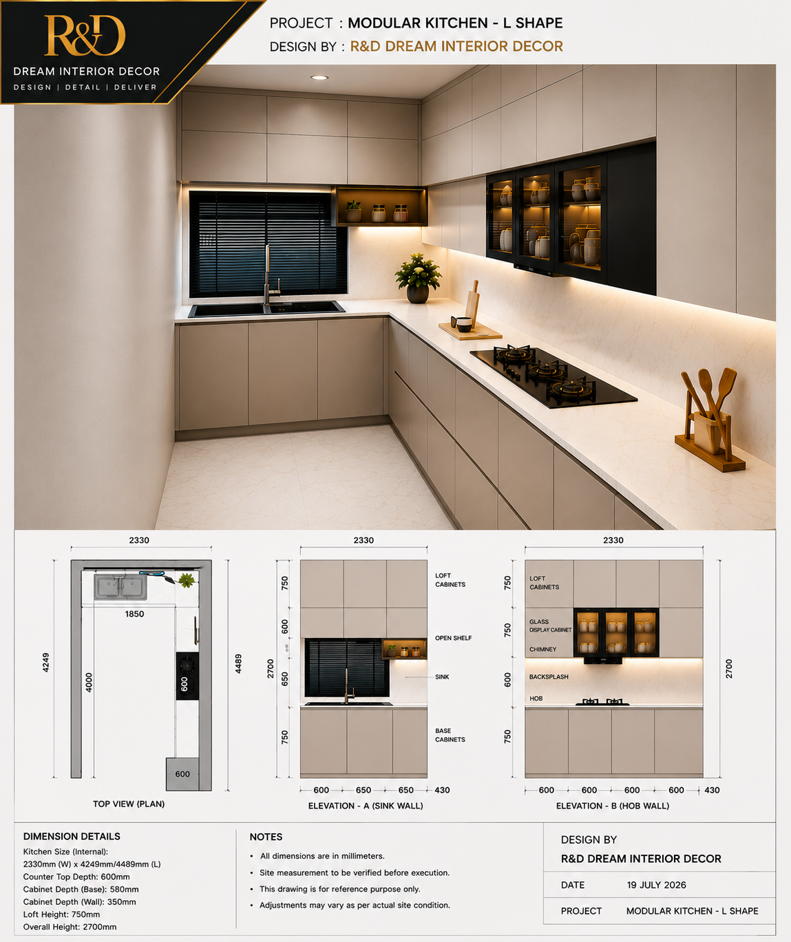 R & D Dream Interior Decor - Best Interior Decor In Greater Noida