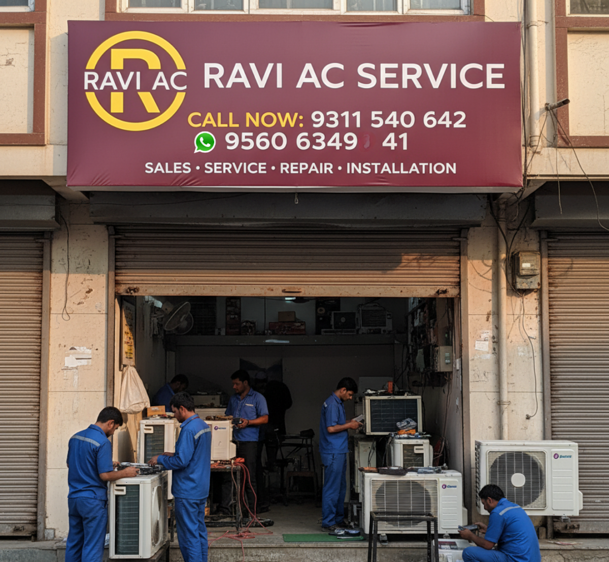 Ravi Ac Service Center.