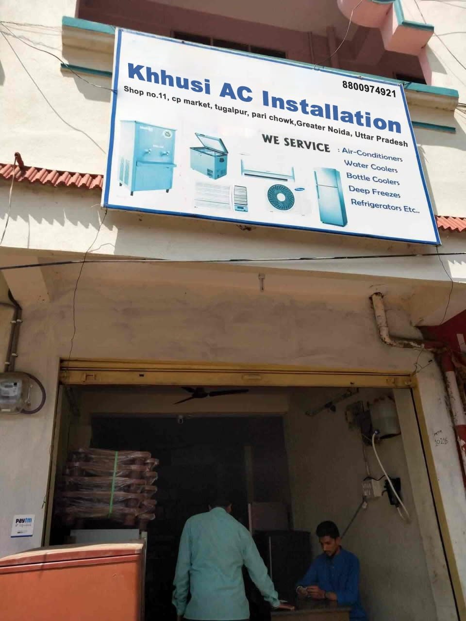 Khhusi AC Installation AC Service Tugalpur Greater Noida