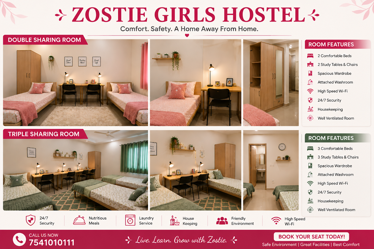 Zostie Premium Girls Hostel - Near GL Bajaj College photo 4