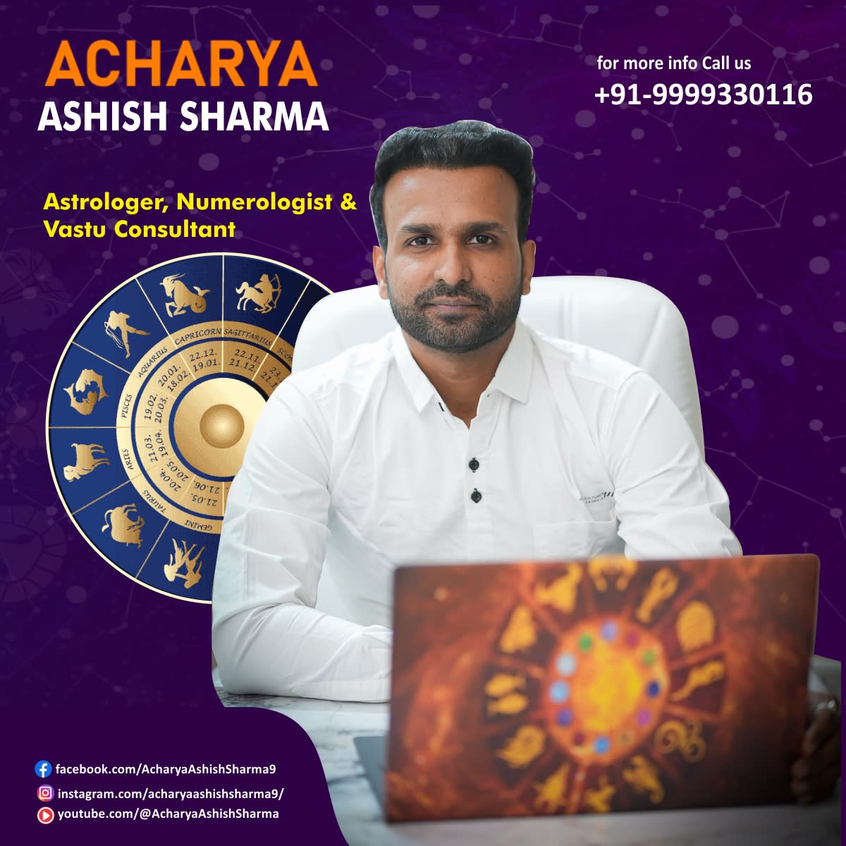 Acharya Ashish Sharma : Accademy Of Astrology Sci… photo 5