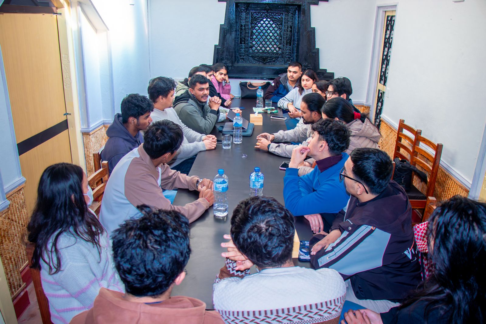Cafe meeting room