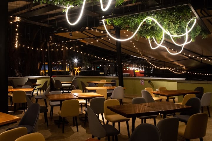 Nairobi tables where there is something to do besides eat