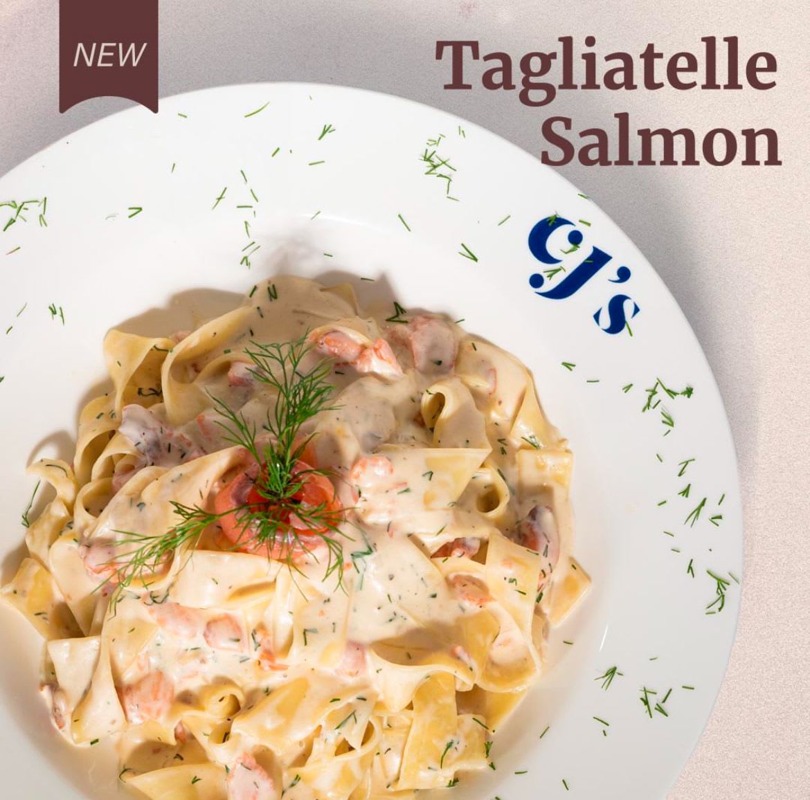 Tagliatelle served at CJ's Koinange