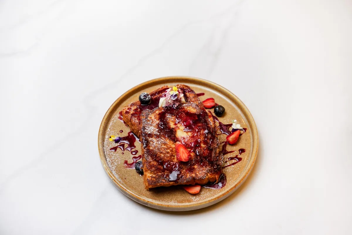 Mixed Berry French Toast