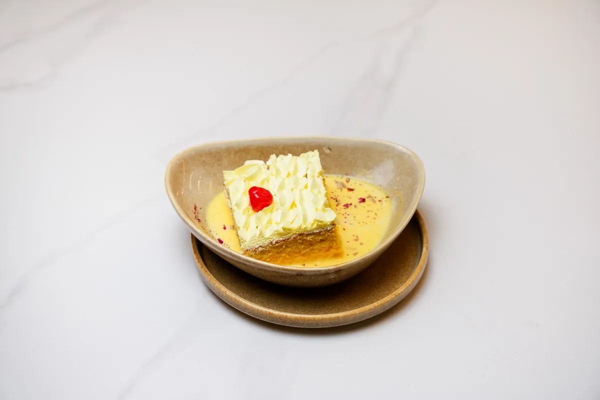 Saffron Heavenly Milk Cake