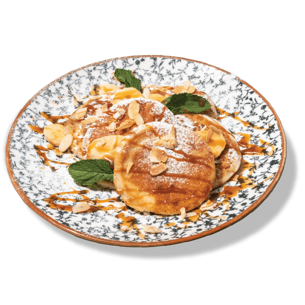 Salted Caramel Pancakes