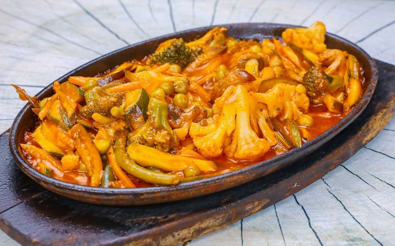 Sizzling Vegetable