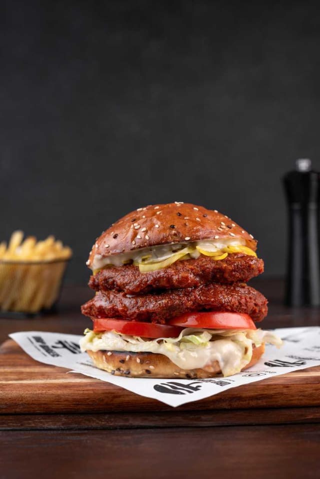 Tikka Crunch Burger