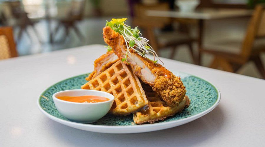 Crispy Chicken Waffle