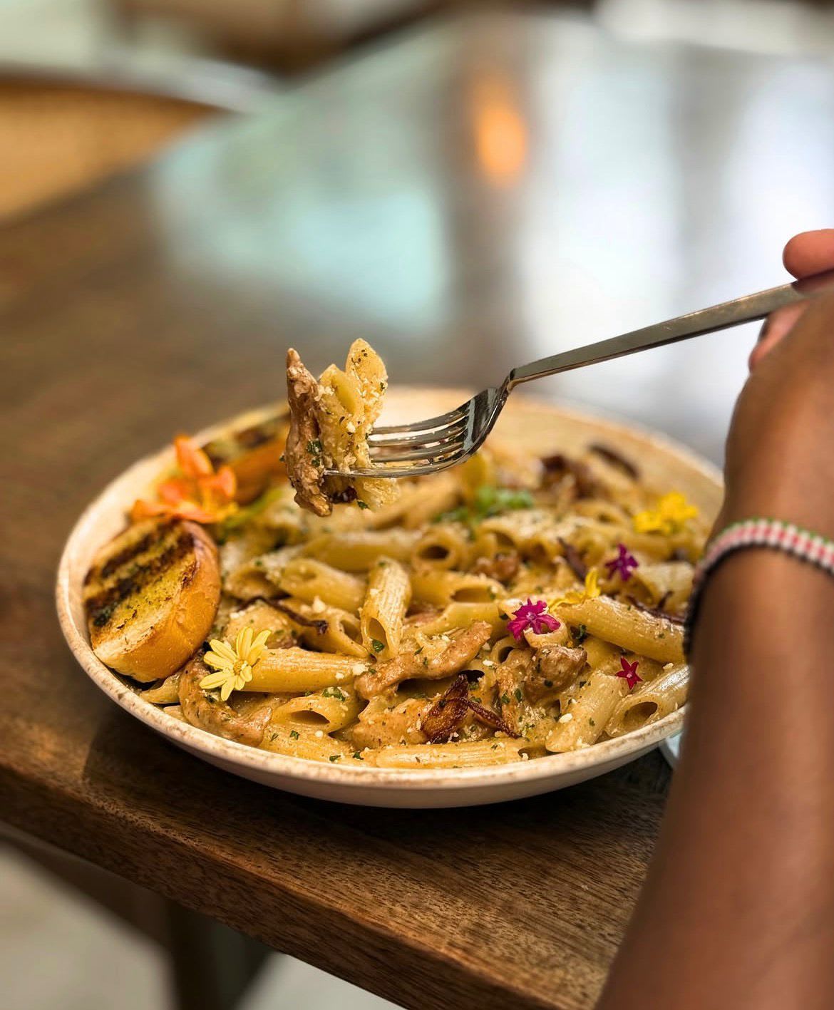 Penne Pollo Alfredo
