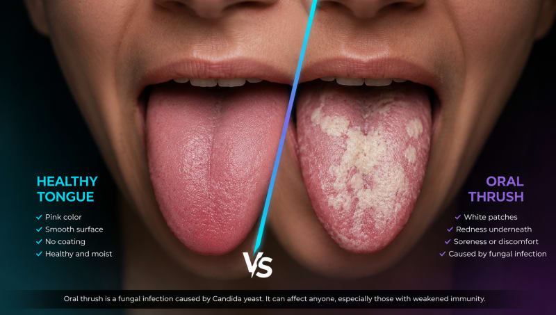 When Your Mouth's Own Yeast Turns Against You