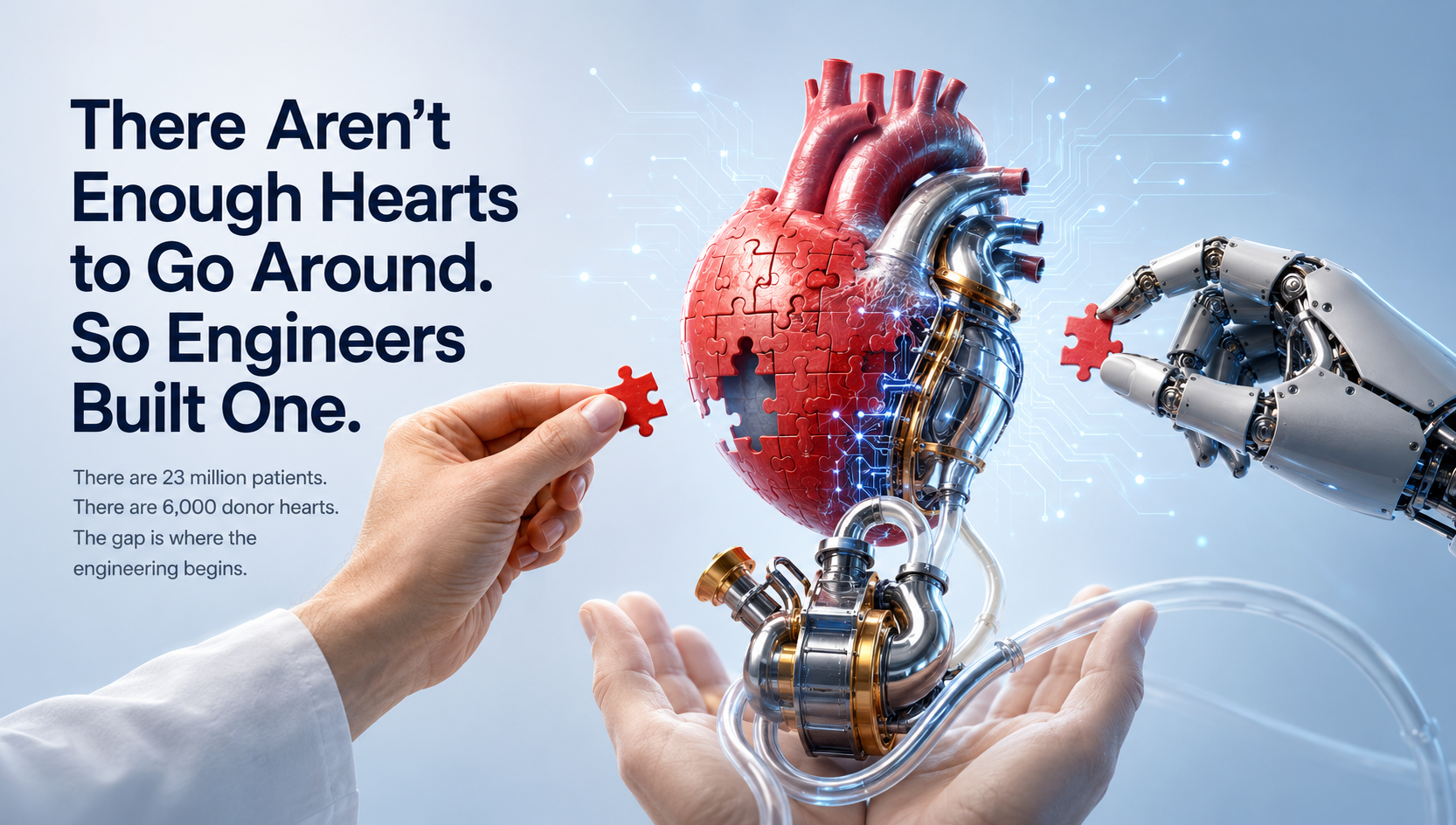 There Aren't Enough Hearts to Go Around. So Engineers Built One.