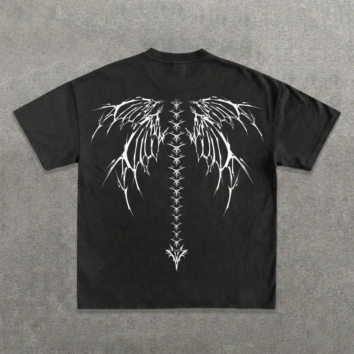 Deez Prints ABSTRACT WINGS TEE detail view — regular