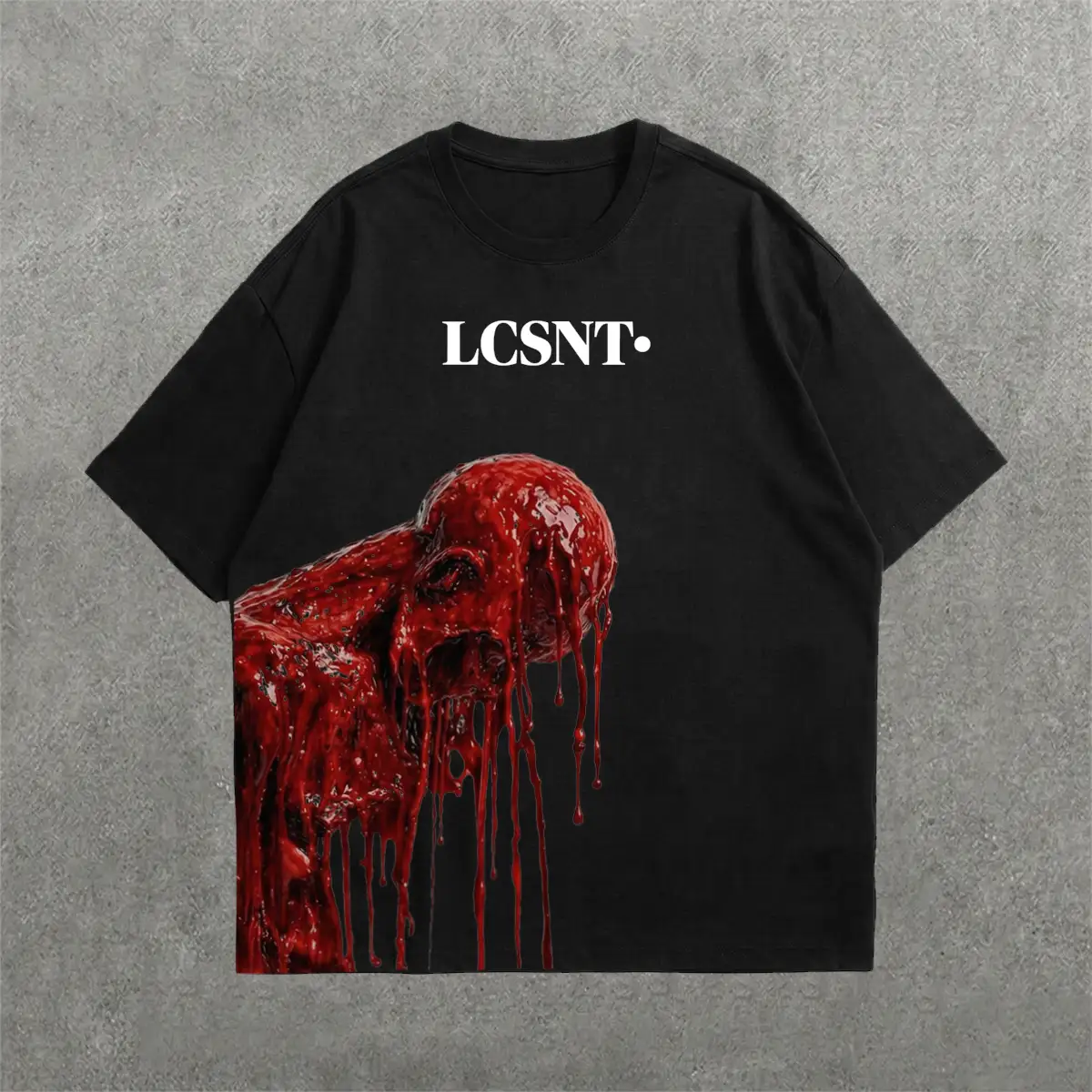 Deez Prints LCNST DRP SHLDR detail view — drop shoulder