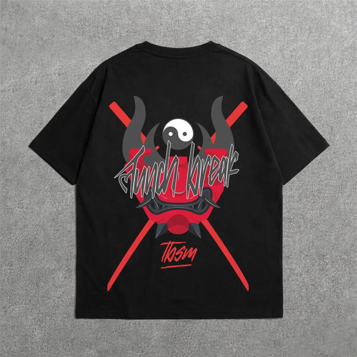 Deez Prints TBSM ENCORE DRP SHLDR detail view — drop shoulder