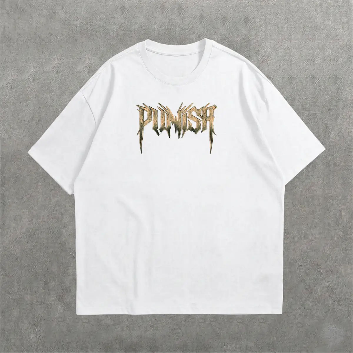 Deez Prints MERC WITH A MOUTH DRP SHLDR — drop shoulder