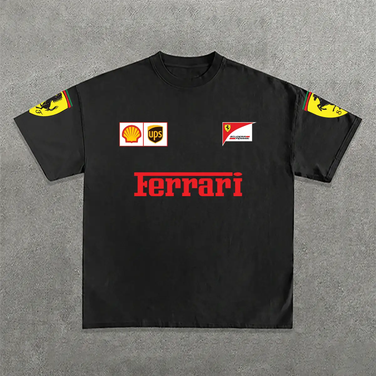 Deez Prints FERRARI TEE — regular