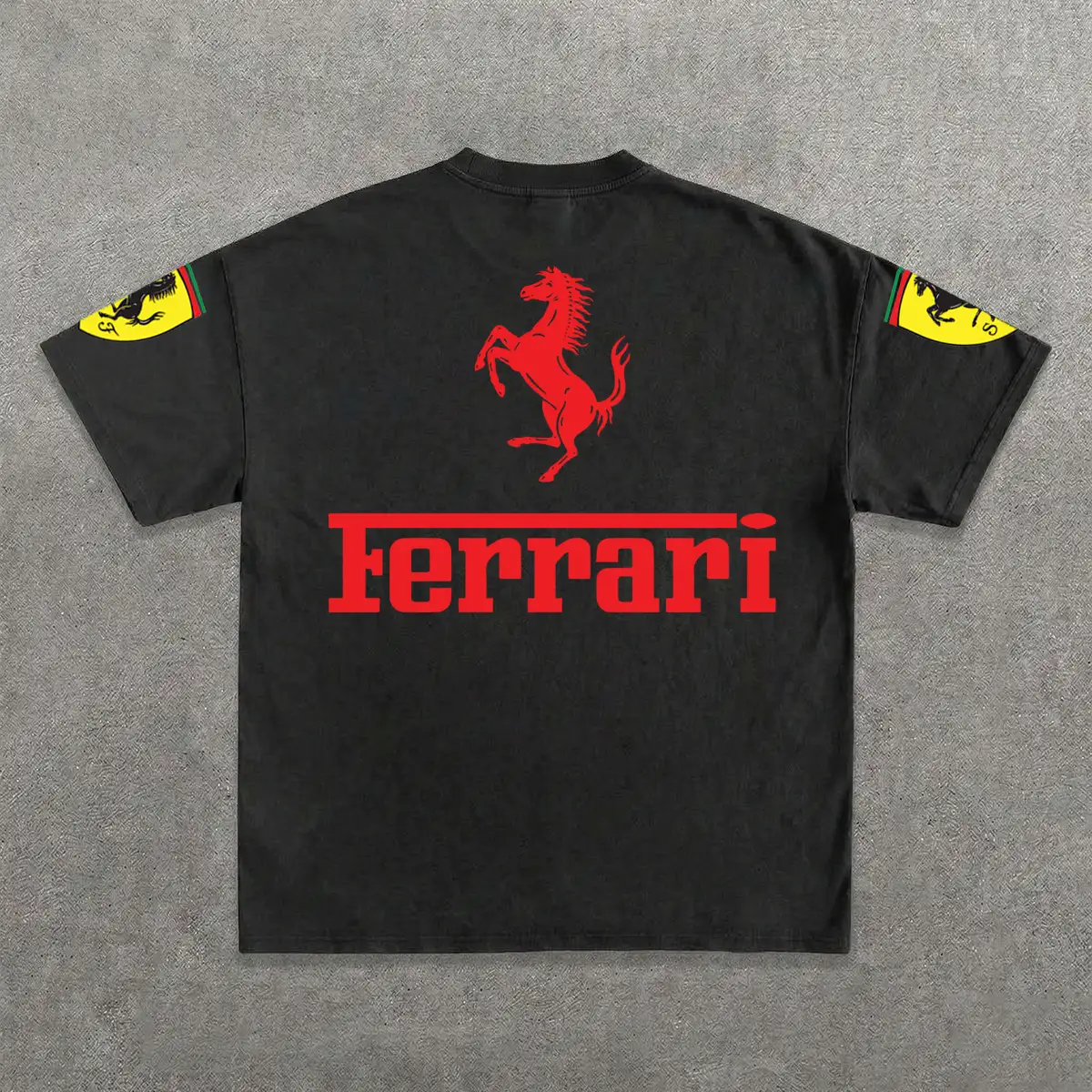 Deez Prints FERRARI TEE detail view — regular