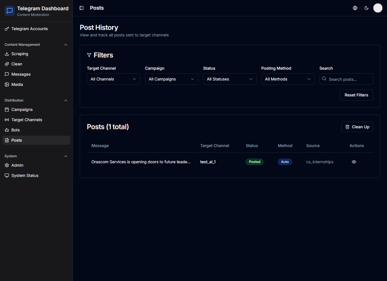 Telegram Content Management System - Image 10