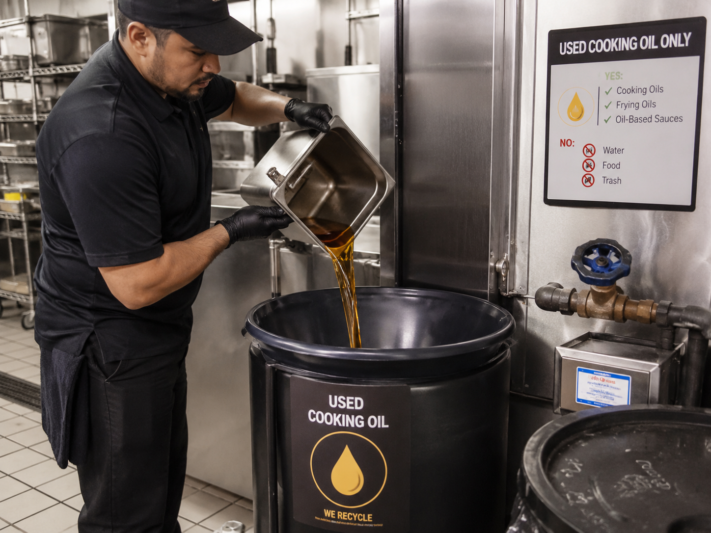 Monetise Your Waste Cooking Oil