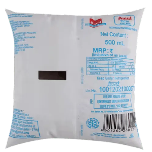 Amul Taaza Milk (1L) thumbnail 2