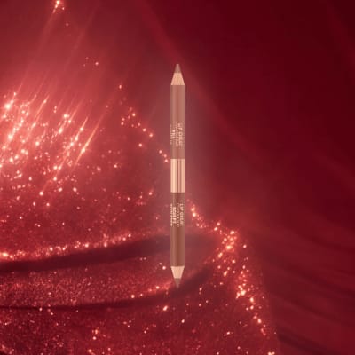 Charlotte Tilbury Lip Cheat Contour Duo in Medium, full size, from the 2026 advent calendar