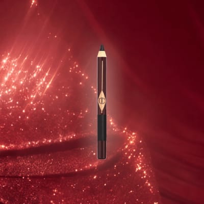 Charlotte Tilbury Rock 'N' Kohl eyeliner in Bedroom Black, travel size, from the 2026 advent calendar